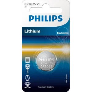Батарейка Philips Lithium CR 2025 BLI 1 UA